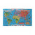 Магнитный пазл Janod Карта мира, 92 элемента (уценка)