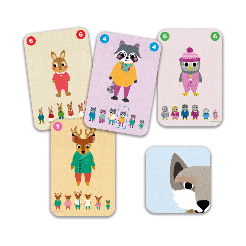 Djeco Игра настольная серии Playing Cards Семья