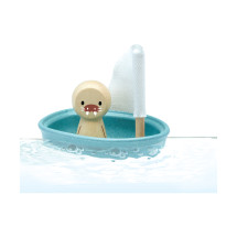 Игровой набор Plan Toys Water Play Лодка и морж